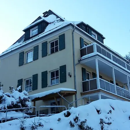 Villa Goldbrunnen Ferienwohnung 3 Bad Elster Extérieur photo